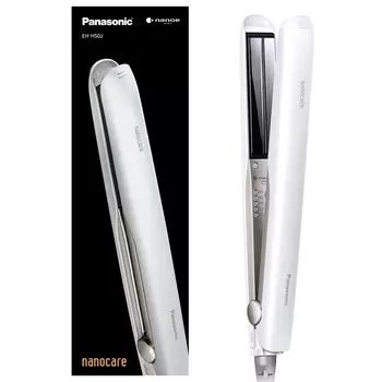 Panasonic Hair Iron Straight Nanocare Smooth Gloss Coating Plus Доступно за рубежом Белый EH-HS0J-W