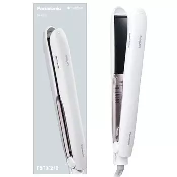 Panasonic Hair Iron Straight Nanocare Smooth Gloss Coating Доступно за рубежом Белый EH-HS9J-W белый
