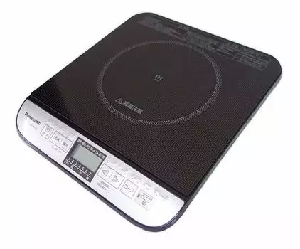 Panasonic IH Cooking IH Made in 7 Levels of Firepower Silent Black Heater, Stove, Resistant, Japan, Tabletop, Adjustment, Design, KZ-PH33-K