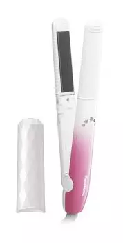 Panasonic Компактный утюжок для завивки и выпрямления волос, совместимый с Overseas 2Way Pink EH-HV14-P