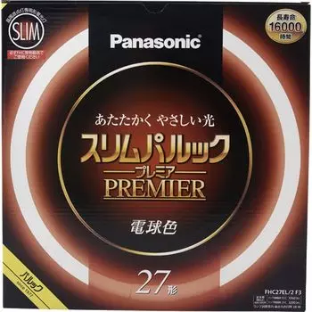 Panasonic Круглая тонкая люминесцентная лампа 27 Форма Цветная тонкая лампа Pal Look Premier FHC27EL2F3 (ФХК)