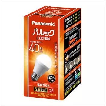 Panasonic LED base diameter equivalent to 40W bulb color equivalent general wide light distribution type that illuminates a wide 1 compatible with