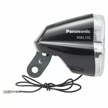 Panasonic LED hub dynamo light foot light bicycle black W65 x D76 x H69mm NSKL135-B