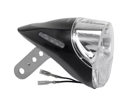 Panasonic LED hub dynamo light for black W65 x D92 x H63mm bicycles, NSKL156-B чёрный