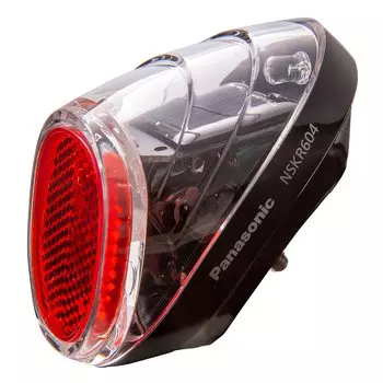 Panasonic LED Solar Auto Tail Light Rear Doll Mount Bicycle W47 x H55 x D66mm NSKR604