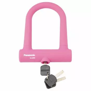 Panasonic lock bicycle pink inner diameter 76 x 128 mm SAJ080 U-type