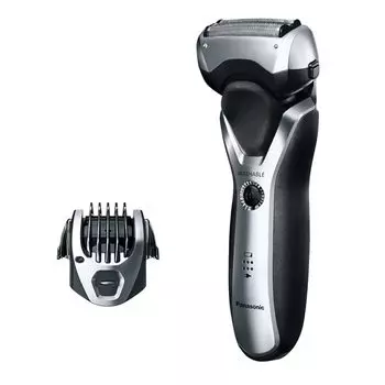 panasonic mens shaver 3 blades silver tone ES-RT46-S