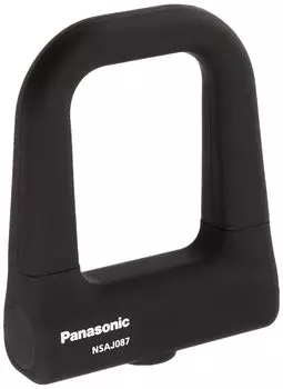 Panasonic Mini Lock Silicone Cover W Dimple Key Bicycle Black Length 78 x Width 60mm U-Type NSAJ087-B