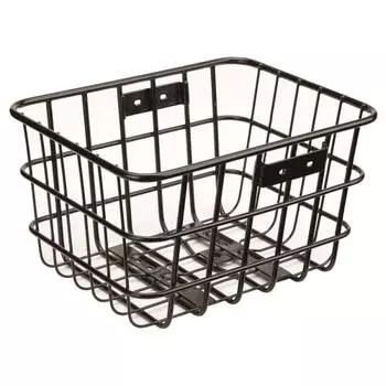 Panasonic NCB2165S YD-4540 Передняя/задняя корзина для велосипеда, черная, ширина 330 x глубина 430 x высота 240 мм