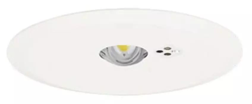 Panasonic NNFB91615C Ceiling Recessed LED for Daylight Emergency Lighting 30 Minute LED for Low Ceilings Switch Remote Control Embedded Hole