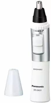 Panasonic Нос Волосы Машинка Этикет Машинка Брови Борода Моющаяся Мужская ER-GN31-W белый