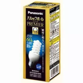 Panasonic Palook Ball Premier Q D15 Тип E26 База (Холодный цвет) EFD15ED/10HS