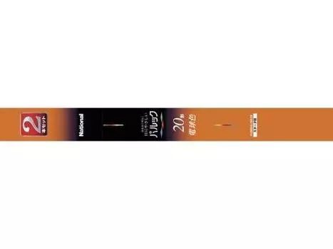 Panasonic Parlook Fluorescent Straight Starter 2 Light Bulb Color FL20SSEL18X2K Light, Tube, Type, Pieces,