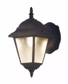 Светильник Panasonic Porch Light LGW80263LE1 без датчика, черный, высота, ширина, корпус 30,5 см, корпус 14,7 см