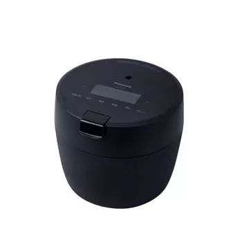 Panasonic Pressure IH Jar Rice Cooker cups Cooks deliciously with diamond pot Black P anaso nic Package with original logo [NEW] 0.5-5 SR-CR10B