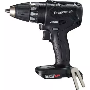 Panasonic Rechargeable Drill Driver Body Only Sold Dual Equipped with Tap Mode IP56 Black (Battery Pack/Charger/Case Separately) (14.4V/18V