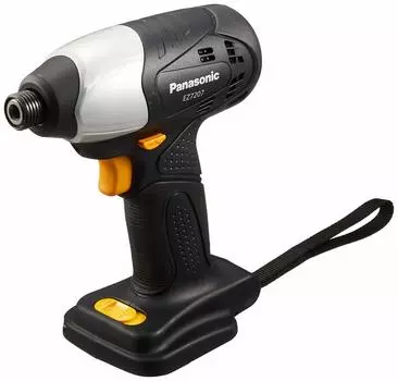 Panasonic Rechargeable Impact Driver 12V Body Only Case Sold Black (Battery Pack, Charger, Separately) EZ7207X-B