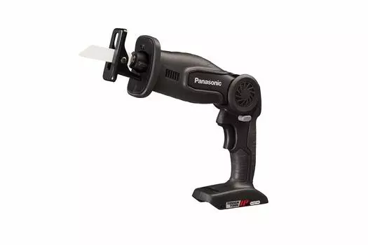 Panasonic Rechargeable Reciprocating Saw Body Only Sold Dual Flexible Movable Small and Light Electric Saw Black (Battery Pack/Charger/Case