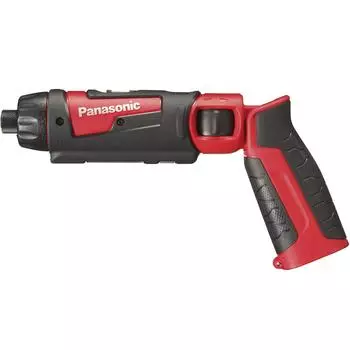 Panasonic Rechargeable Stick Drill Driver Main Unit Only Sold High Precision Small Screwdriver M5 Equipped with Wide LED for Hand Red 7.2V (Battery