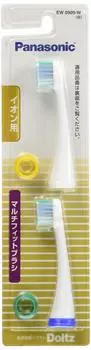 Panasonic Replacement Brush Dolts Ion Type Set of 2 White Multi-Fit (6 Months) EW0909-W белый