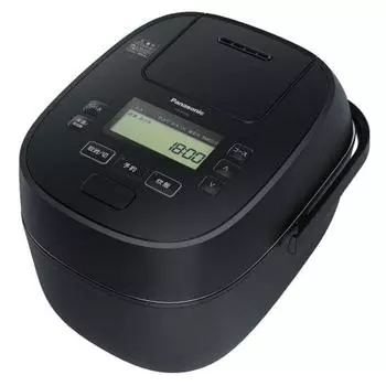 Panasonic Rice Cooker 5.5 Go Rapid Pressure Reduction Valve Odori Cooker Full Heat Generation 5 Stage IH Type Black SR-M10A-K