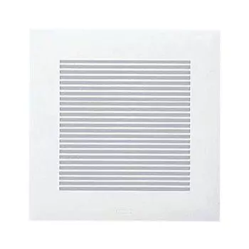 Panasonic Round ceiling recessed ventilation fan for 20 types of white FY-20L63 louvers, square/lattice type,