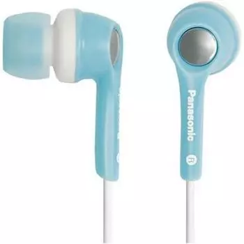 PAnAsonic Rp Hnj200 A cAnAl eARphones Neck strAp Type Turquoise Blue