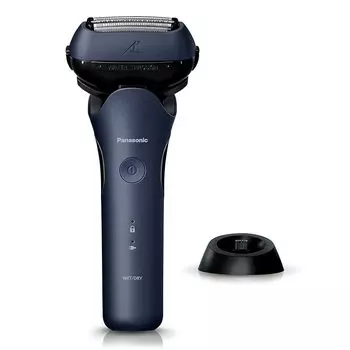 panasonic shaver lamb dash 3 blades electric shaving men s charging stand Close contact 3D head ES-L360W-A blue