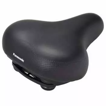 Panasonic Soft Cushion Saddle Bicycle Black NSSS045