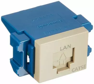 Panasonic Товары Информация о серии Модульный разъем CAT5E Встроенный тип NR3160G Rikyu Color