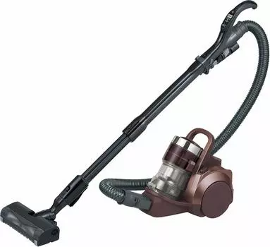 Panasonic Vacuum Cleaner Cyclone Brush Equipped with House Dust Detection Sensor Shiny Brown Tangle-free MC-SR38K-T