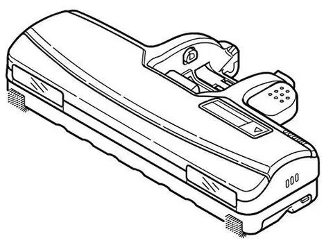Panasonic Vacuum Cleaner Main Nozzle AMV99R-GL0V