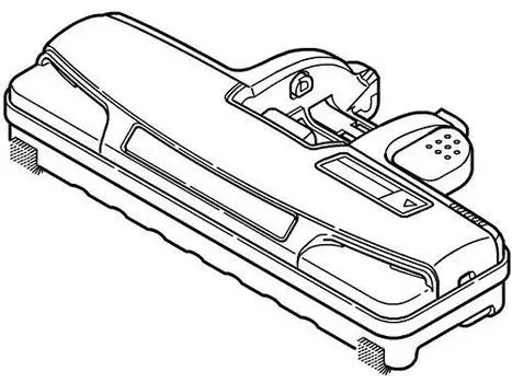 Panasonic Vacuum Cleaner Main Nozzle AMV99R-H50V