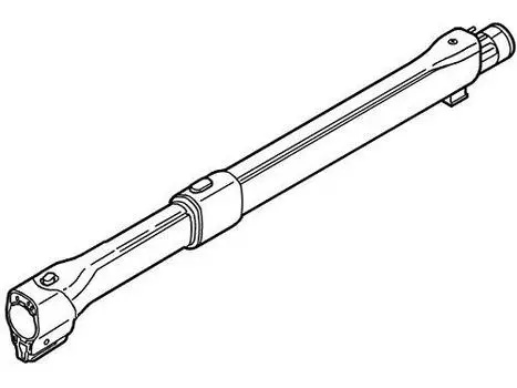 Panasonic Vacuum Cleaner Telescopic Extension Tube AMV99P-9Q07