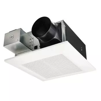 Panasonic WhisperFit DC Fan CFM Retrofit Bathroom Exhaust Fan Quiet Energy Star Certified Energy Saving Bathroom Ceiling Fan FV-0511VF1 50-80-110 -
