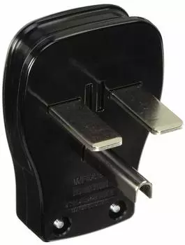 Panasonic Заземление 2P30A Горизонтальный Цоколь 250V Черный WF56301B