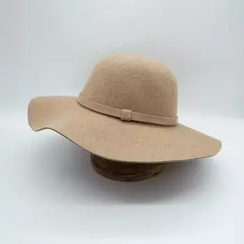 Panbolang зимняя Грейс с широкими полями, японская шерстяная фетровая солнцезащитная кепка для отдыха, женская солнцезащитная кепка для отдыха, праздничная шляпа для отдыха head size 57cm