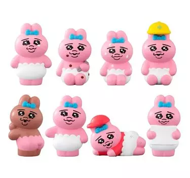 Panchu Rabbit Friends Candy Gum (12 pieces) Toy/Chewing (Panchu Rabbit)
