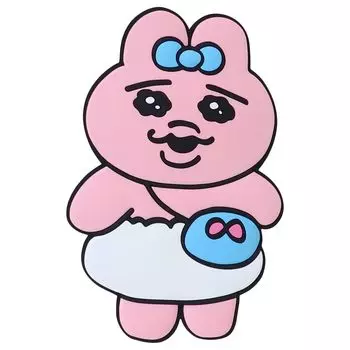 Panchu Rabbit Silicone Kamio Japan Cute Character Goods Почтовая доставка [Ручное зеркало] Зеркало/карман