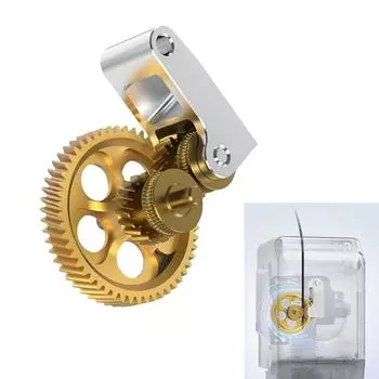 Panda Claw Gear с нанопокрытием из закаленной стали, легкая и прочная, для аксессуаров для 3D-принтеров P1P P1S X1C X1