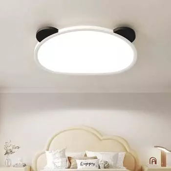 «Panda Eye Protection Ультратонкий потолочный светильник полного спектра для спальни, кабинета и детской комнаты» 50CM Full Spectrum B with Tri-Color