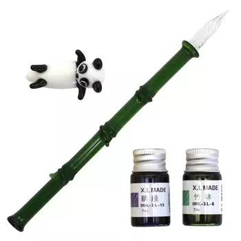 Panda glass pen Midori