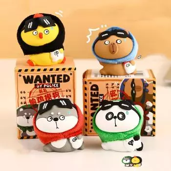 Панда Капибара Настольное Украшение Курица Маленькие Животные Украшения Животное Кукла Игрушка Дети capybara