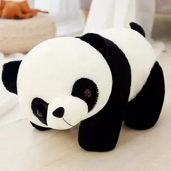 Panda Simulated Plush Toy Soft Fill Doll Room Decoration Children Festival Gift 31cm