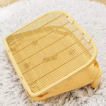 Пандус для кошачьего туалета для переносного лотка Trapper Kitten белый