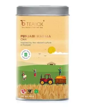 Панджаби Масала чай (250 г), Punjabi Masala Chai, Teabox