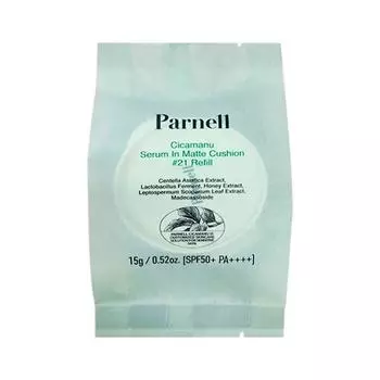 Panel Cicamanu Serum в матовом кушоне 15 г, сменный блок, нет. 21 Светлая слоновая кость, 1 шт.