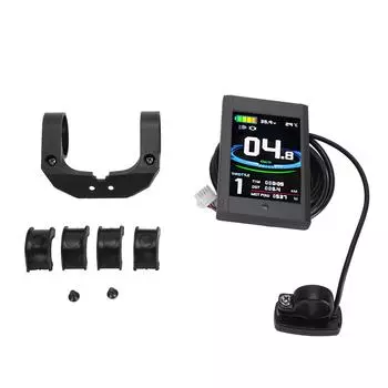 Панель дисплея водонепроницаемая цветная портативная штыревая 24 В 36 В 48 В ЖК-дисплей 12 с разъемом SM f