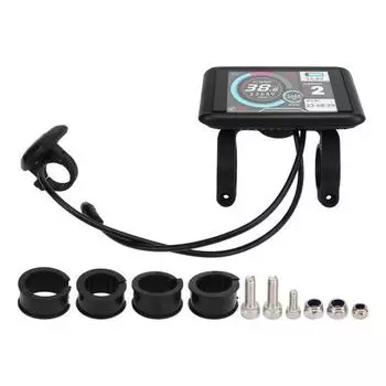 Панель для электровелосипеда UKC1, цветной ЖК-дисплей для электровелосипеда, скутера с водонепроницаемым разъемом