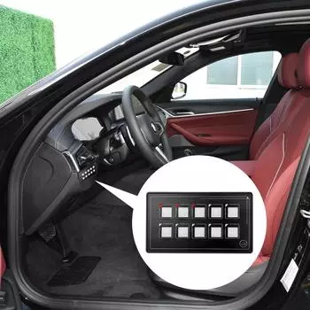 Панель кнопочного переключателя 10–30 В USB-кабель Универсальная схема управления с PPTC Управление через приложение с подсветкой 6-контактный мембранный блок управления Электронные аксессуары